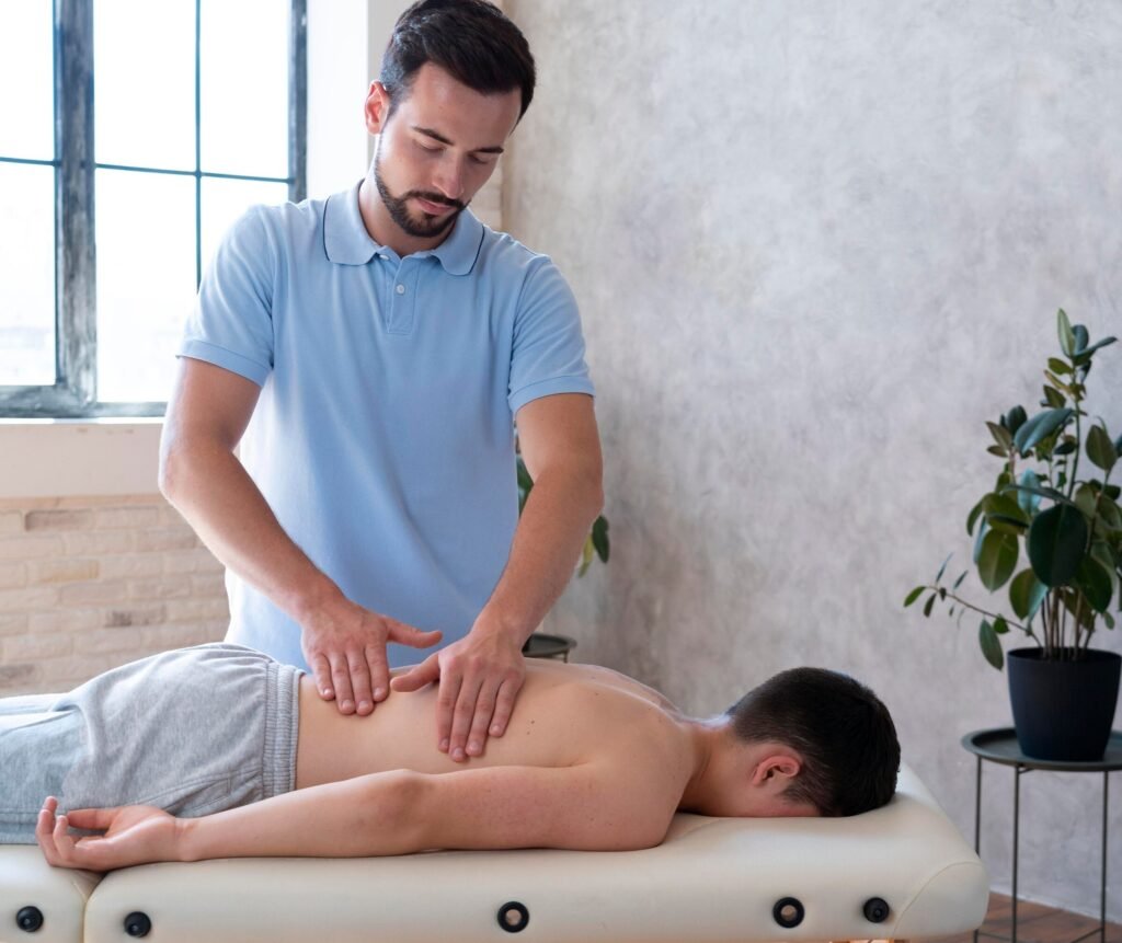 Soft-tissue therapy for back pain