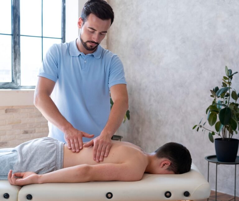 Soft-tissue therapy for back pain