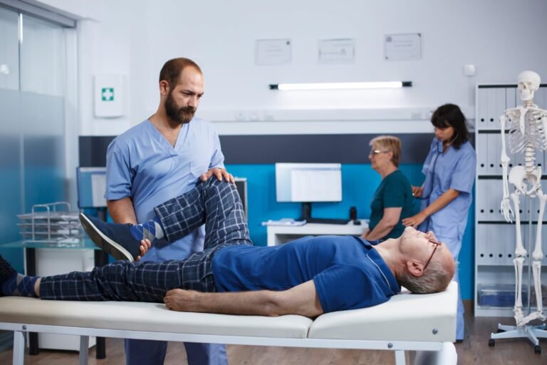 Physiotherapy clinic examination