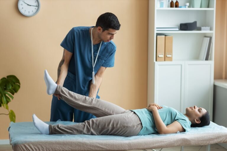 Straight-leg raise assessment for sciatica and back pain